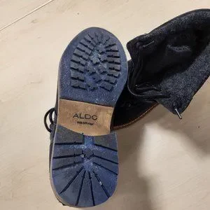 Aldo | Shoes | Aldo Mens Black Leather Boots Made In  display picture 1